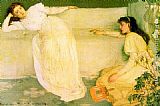 James Abbott McNeill Whistler Symphony in White no.3 painting